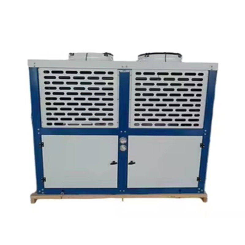 Тип коробки Bitzer Freezer Комнатный охлажденный воздухом Конденсационный блок Сильная оцинкованная сталь корпус r22/r404a/r407f
